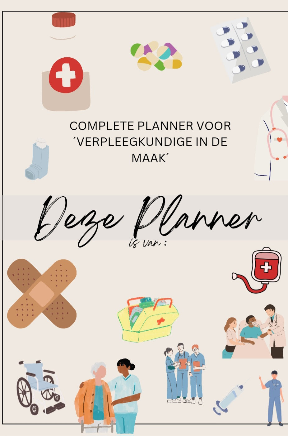 Complete Verpleegkunde studiepakket voor leerjaar 1 t/m 4.